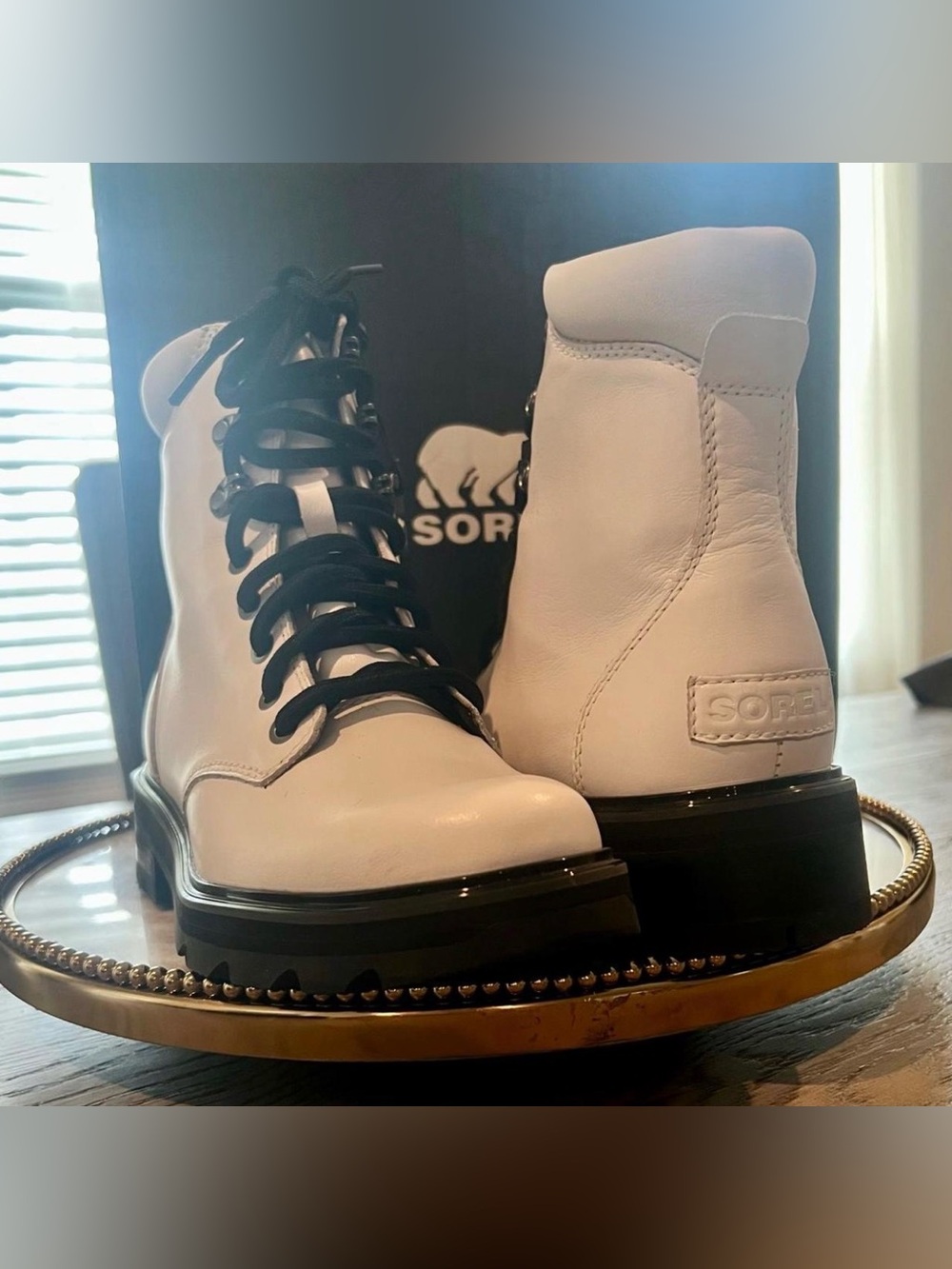Sorel Women’s Lennox Lace STKD Boots | Sz. 7 (NWB) - Picture 3 of 12